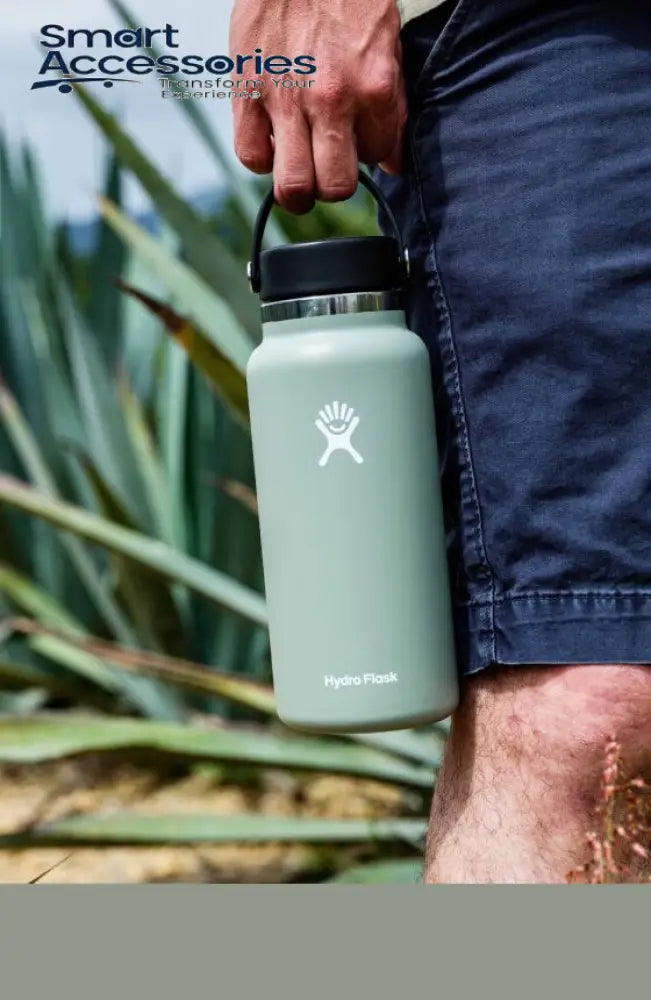 Hydro Flask 32Oz Wide Mouth With Flex Straw Cap