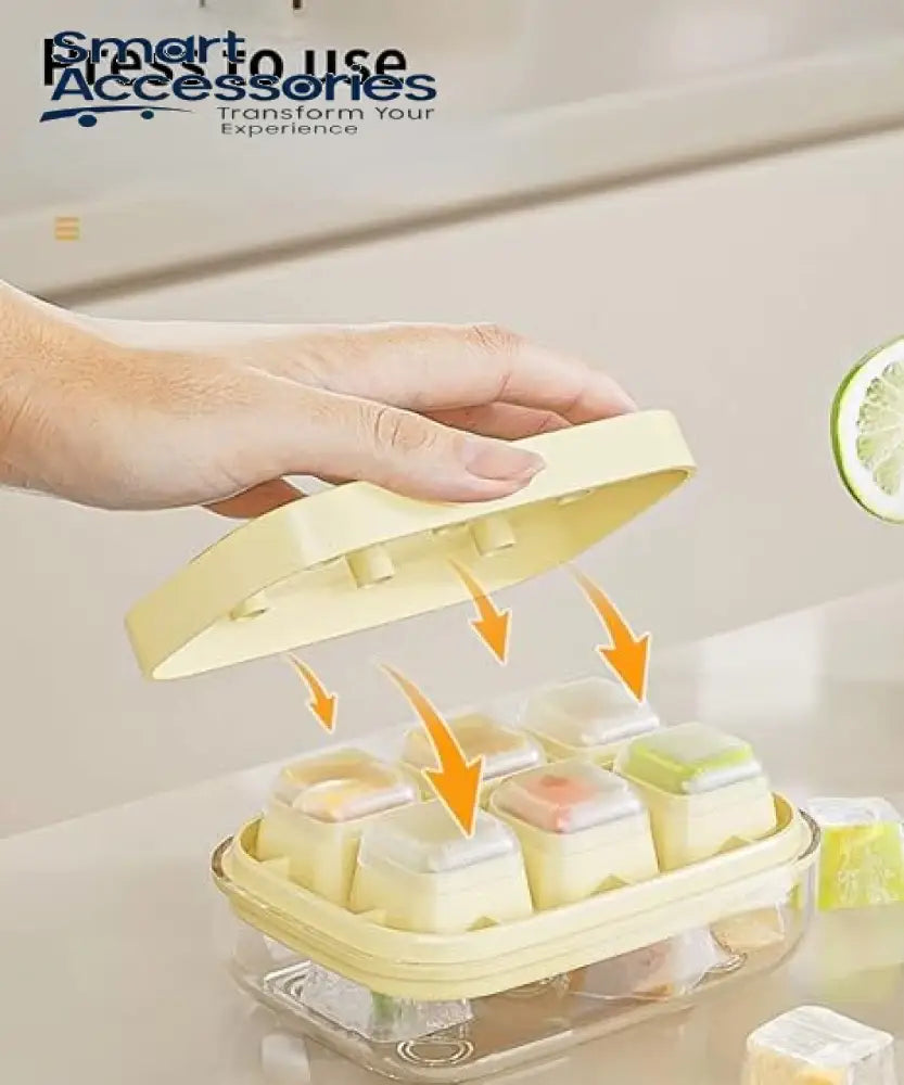 Ice Cube Tray With Lid