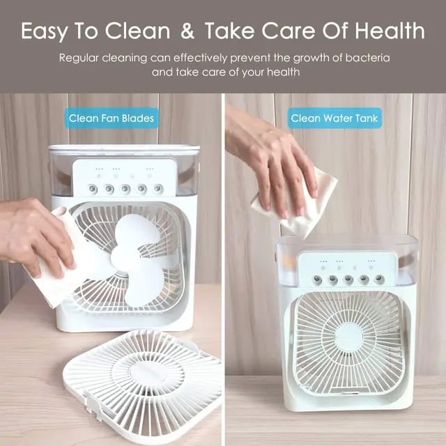 SPRAY HUMIDIFIER WATER COOLING FAN