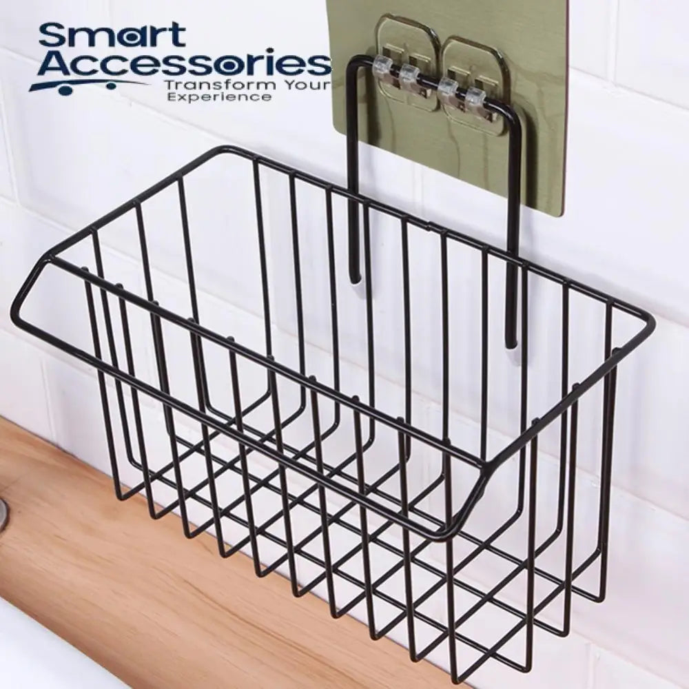 Iron Sponge Holder Rack Wall Mounted