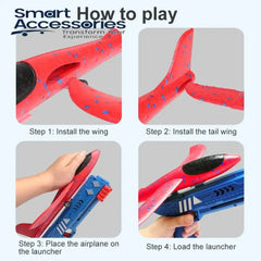 Kids Aircraft Launching Toy