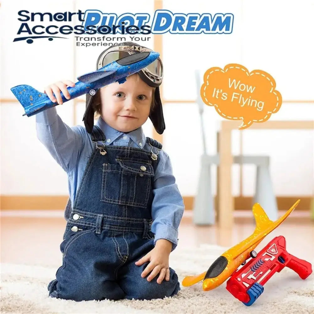 Kids Aircraft Launching Toy