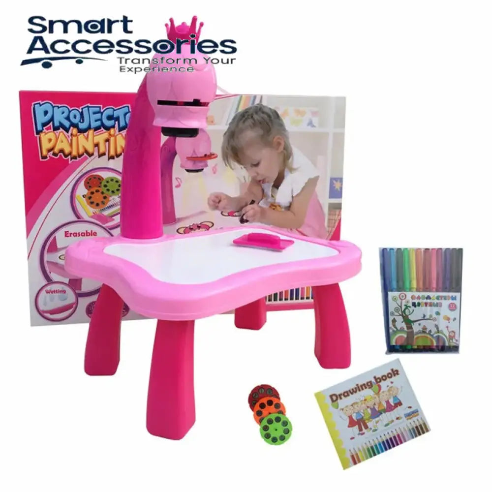 Kids Projector Painting Table