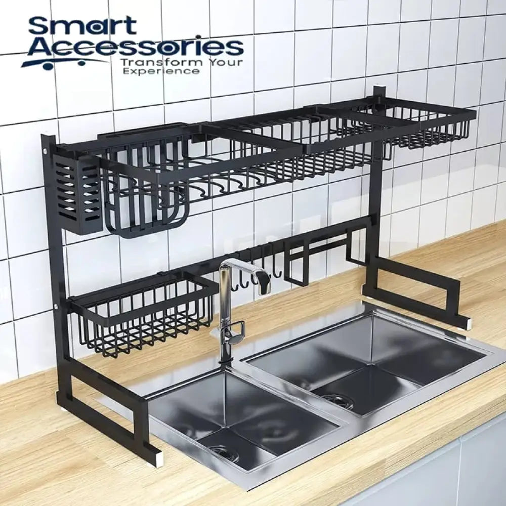 Kitchen Dish Drying Rack Over Sink (Heavy Quality) Accessories