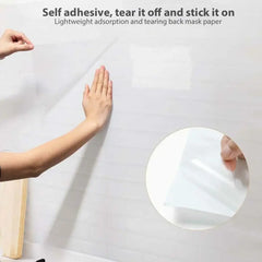 Kitchen Oil And Waterproof Sheet For Wall (Pack Of 2)