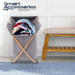 Large Bamboo Laundry Basket