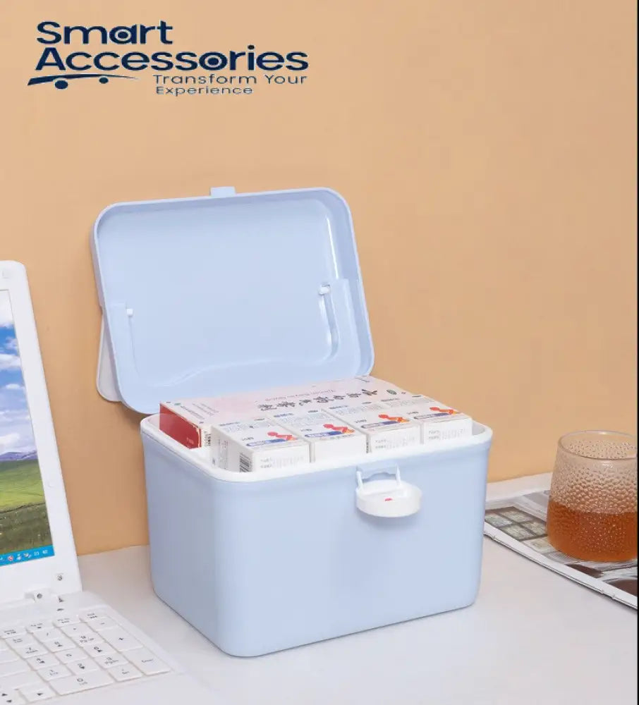 Large Capacity Medicine Box