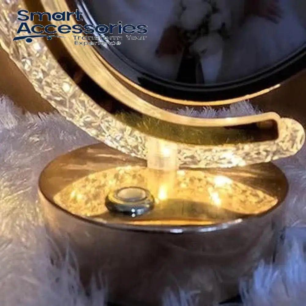 LED Crystal Moon Photo Lamp, Half Moon Crystal LED Frame – Smart ...