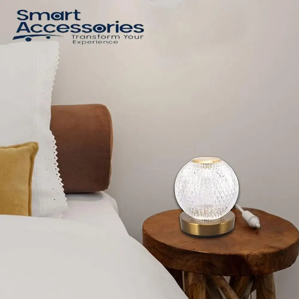 Led Spherical Table Lamp Rechargeable