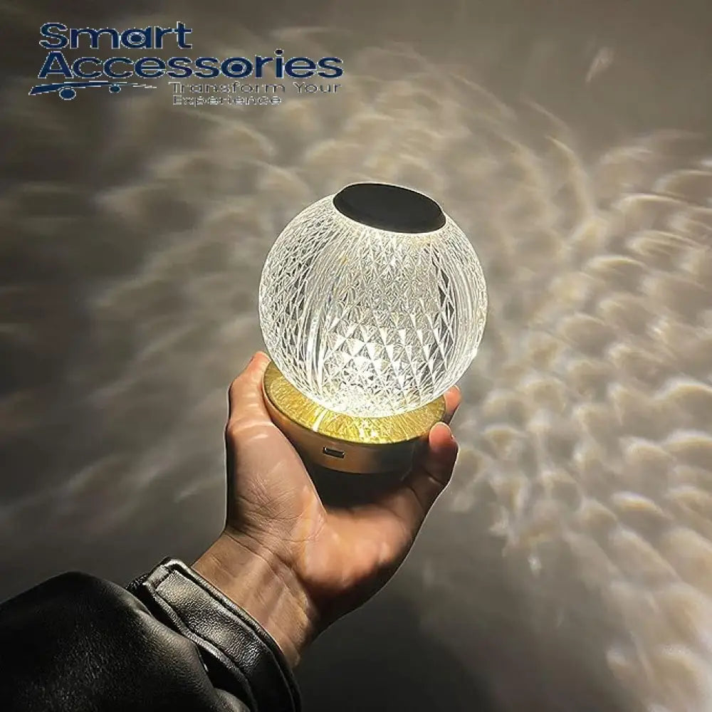 Led Spherical Table Lamp Rechargeable