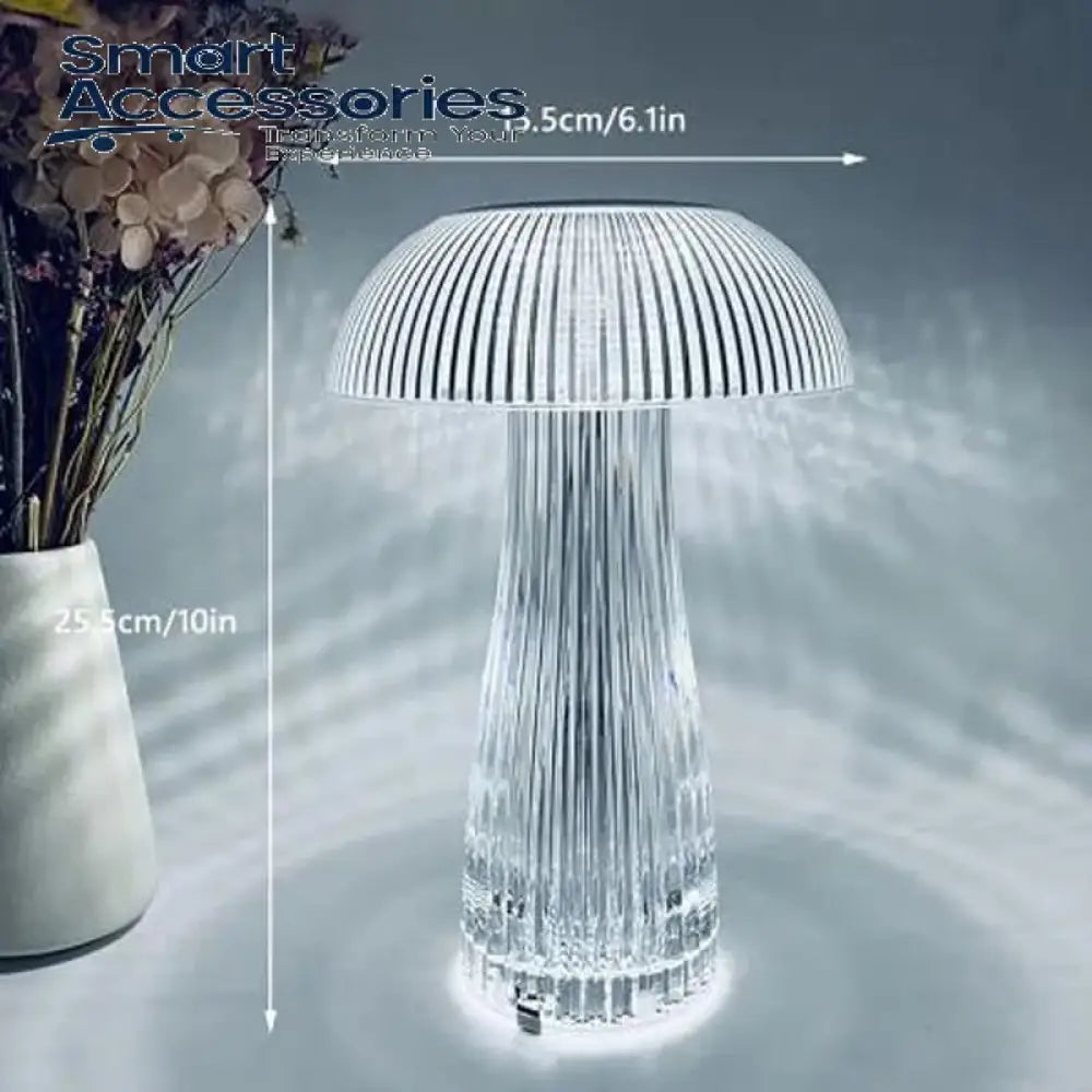 Led Touch Mushroom Lamp Cute Crystal With Remote Control