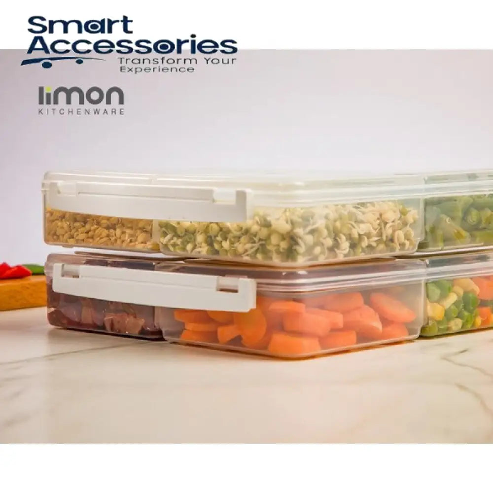 Limon 4 Section Freezer Box With Lid 250Ml