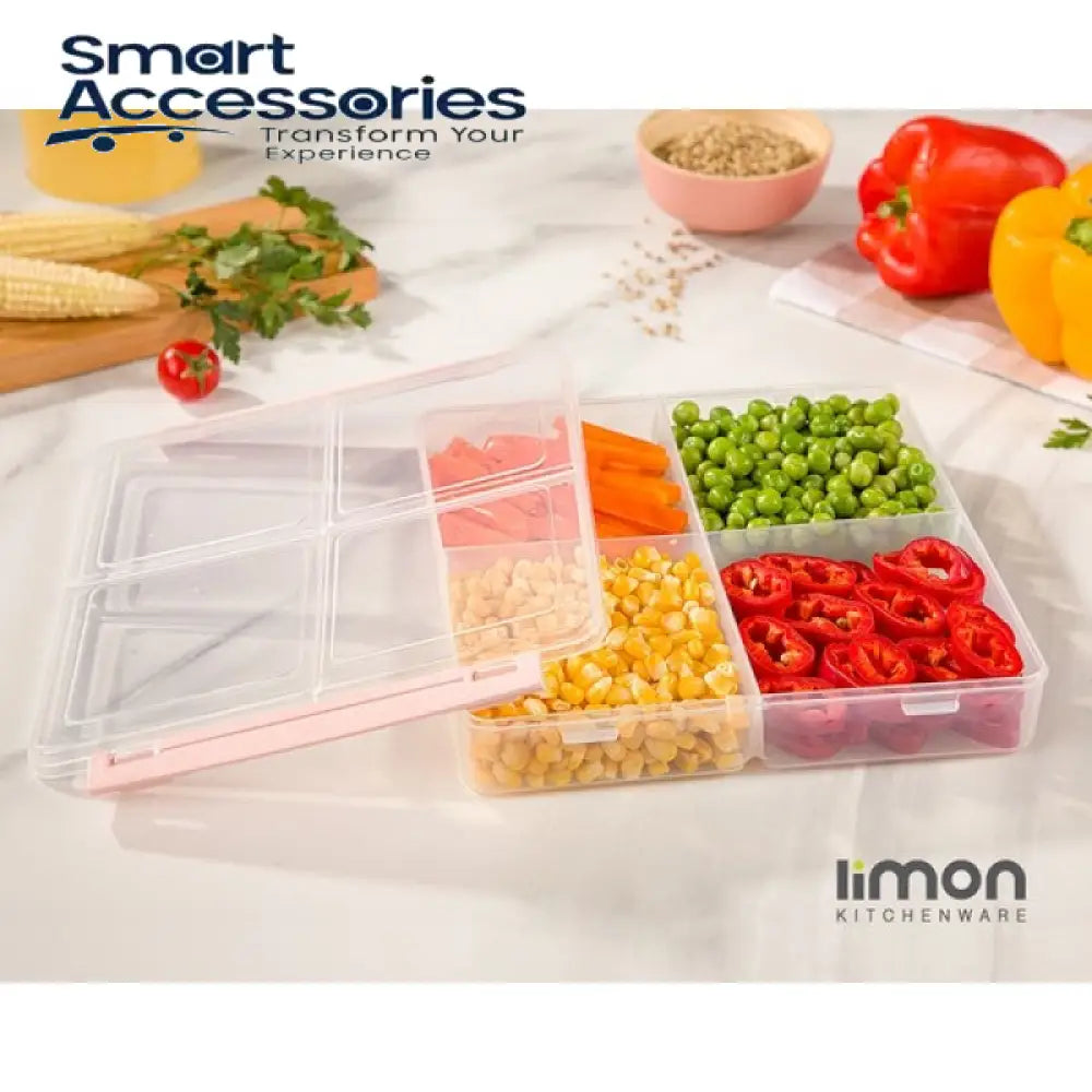 Limon 4 Section Freezer Box With Lid 250Ml