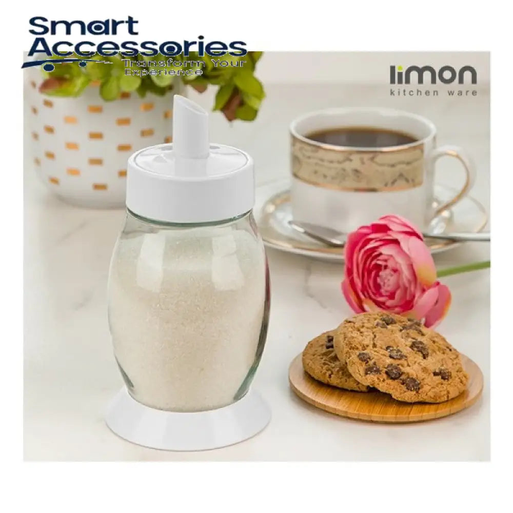 Limon Atlas Glass Sugar Dispenser