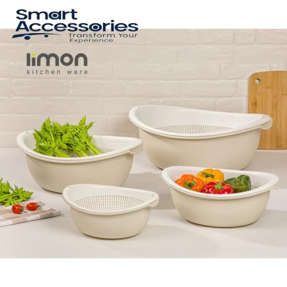 Limon Bowls& Colander 8 Pcs Set