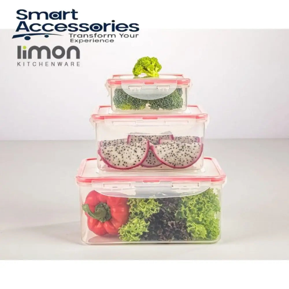 Limon Food Container 3Pcs Set