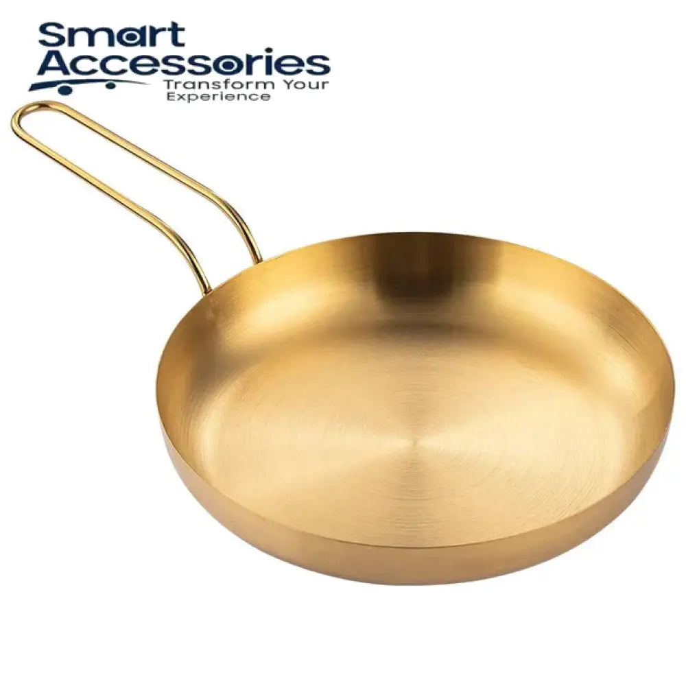 Luxury Gold Frypan Style Skillet