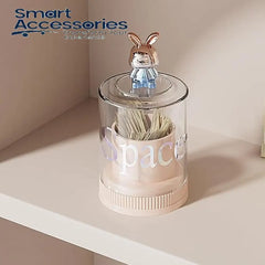 Luxury Rabbit Cotton Bud & Toothpick Box