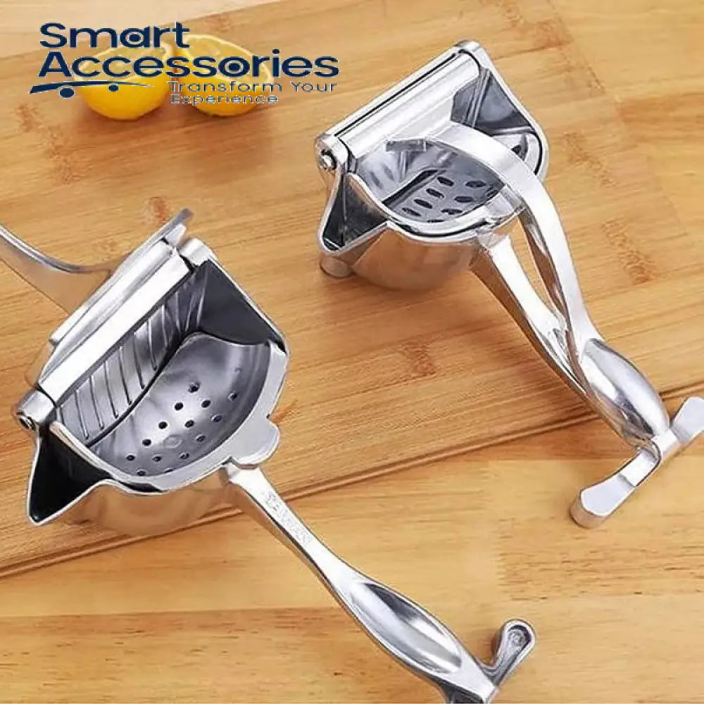 Manual Hand Press Juicer Aluminium Alloy (High Quality) Kitchen Accessories