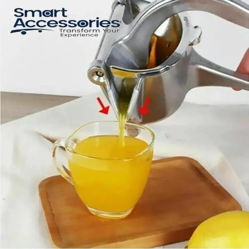 Manual Hand Press Juicer Aluminium Alloy (High Quality) Kitchen Accessories