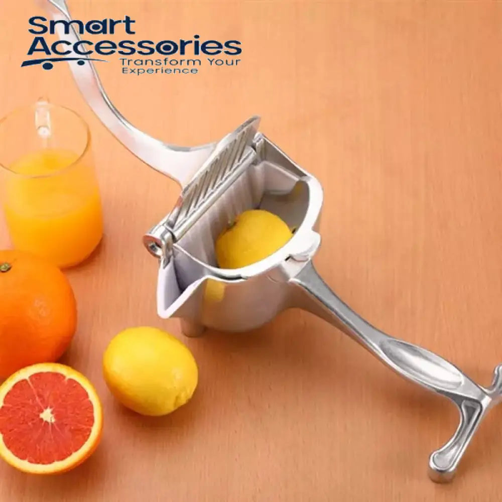 Manual Hand Press Juicer Aluminium Alloy (High Quality) Kitchen Accessories