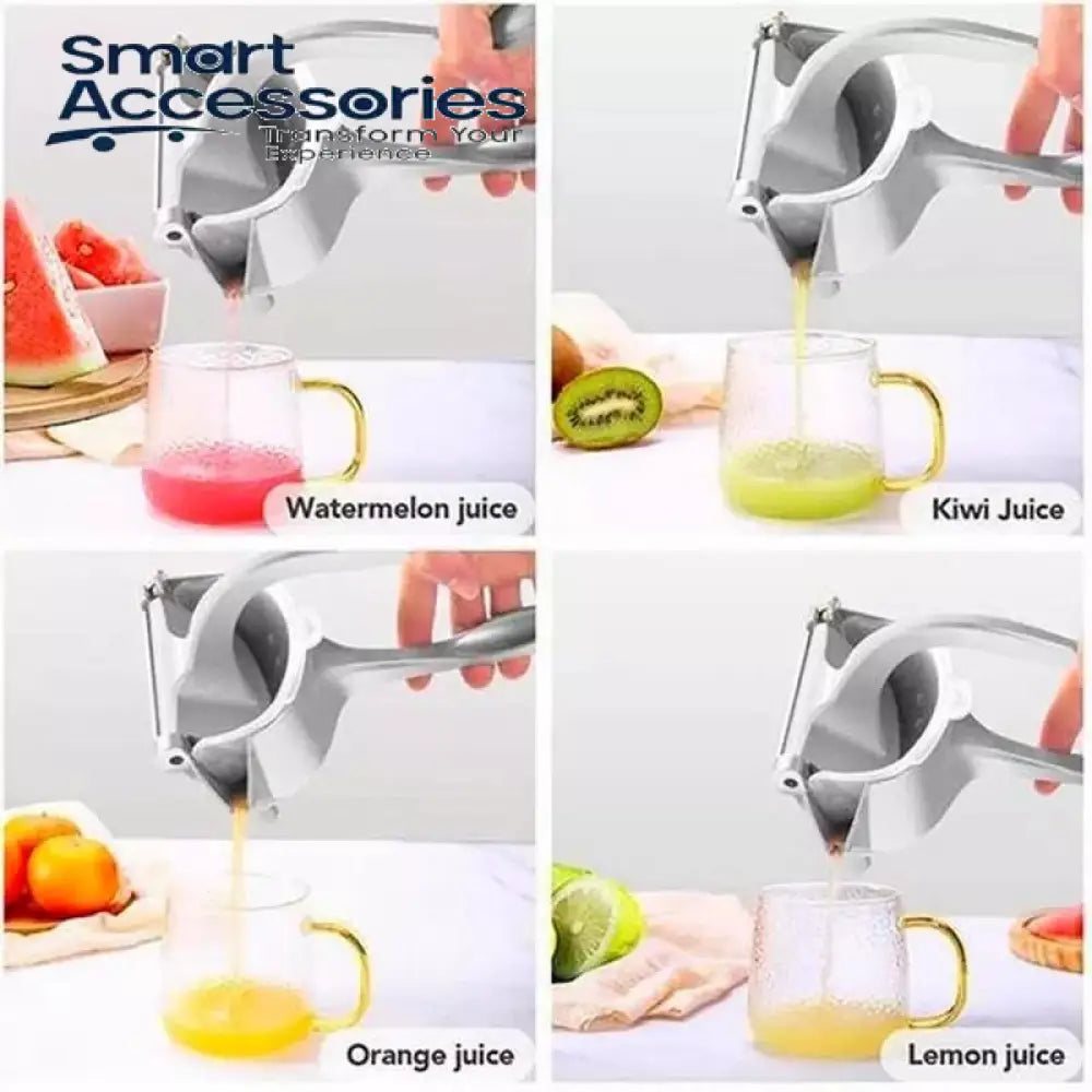 Manual Hand Press Juicer Aluminium Alloy (High Quality) Kitchen Accessories