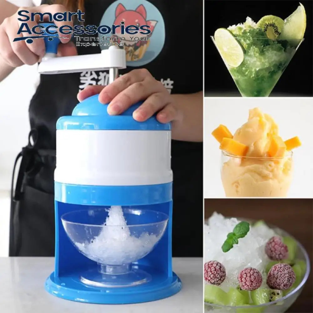 Manual Ice Crusher Snow Cone Maker