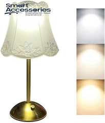 Metal Crystal Led Table Lamp 3 Level Brightness