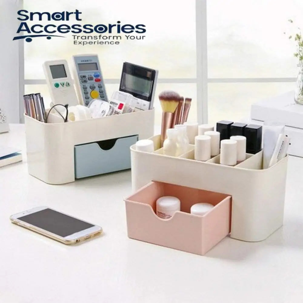 Mini Cosmetic Organizer With Drawer Home Accessories