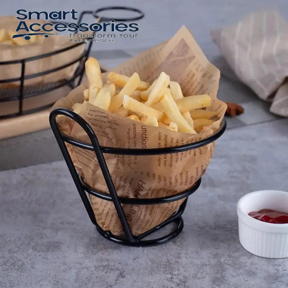 Mini Round Iron Fries Basket