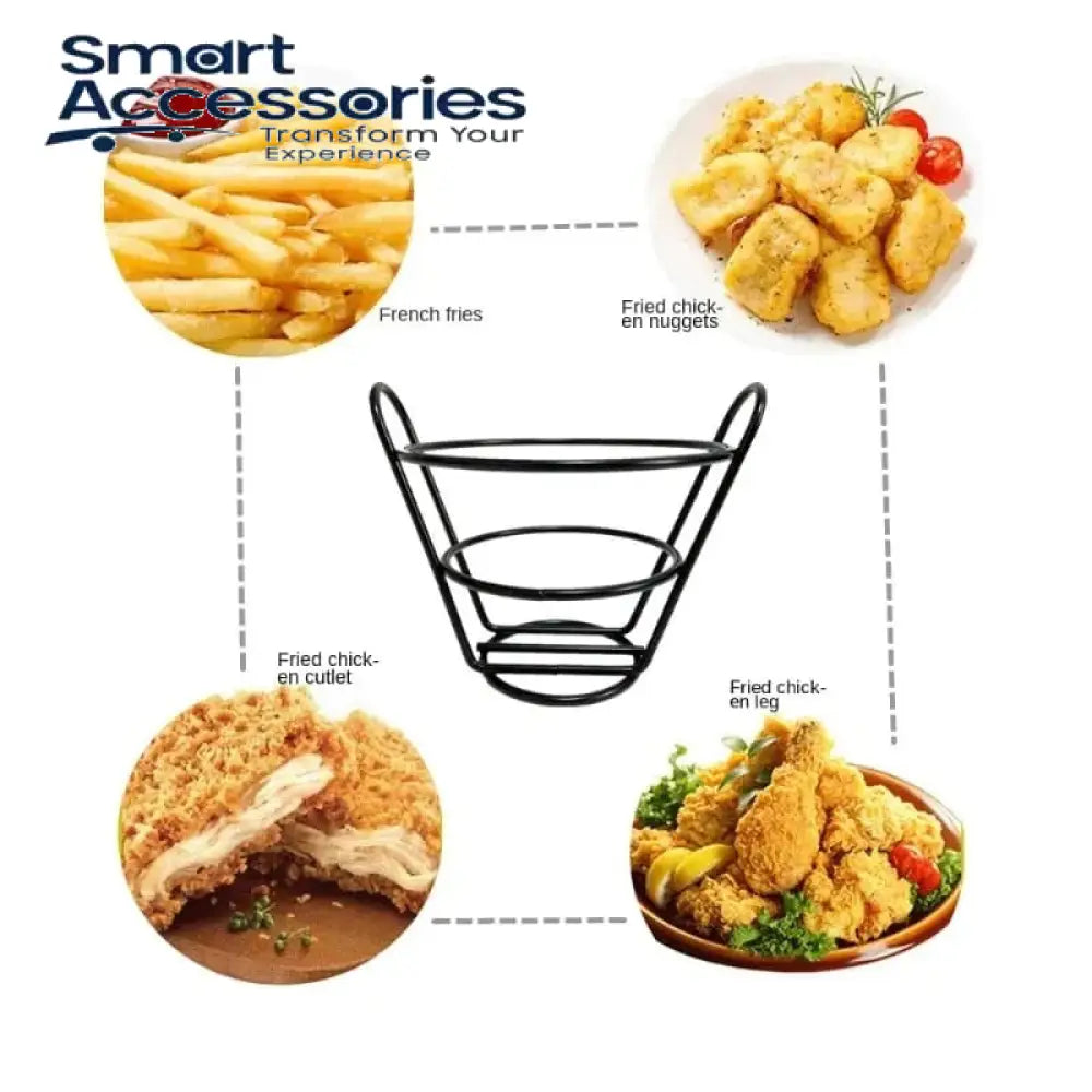 Mini Round Iron Fries Basket