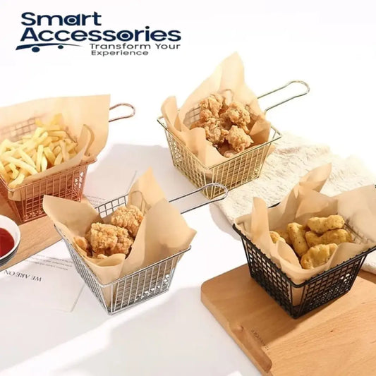 Mini Square Iron Fries Basket