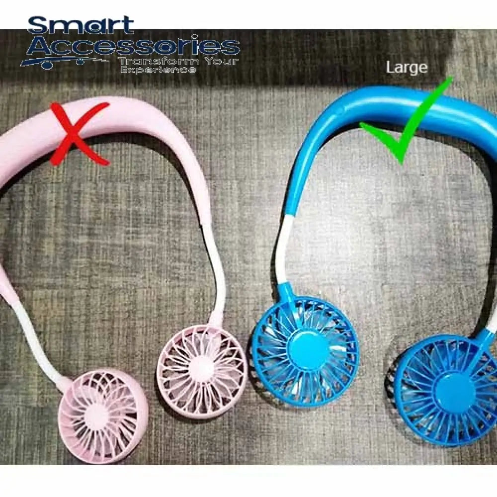 Mini Usb Rechargeable Neck Held Colar Fan Portable Electronic Gadgets