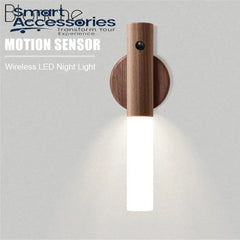 Motion Sensor Night Light Body 3D Wall Sconce Indoor Adjustable 3 Lighting Brightness Modes