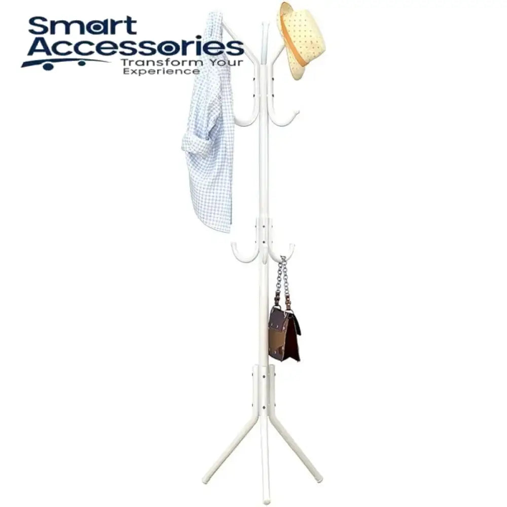 Multi Hook Metal Coat Pole Storage Racks