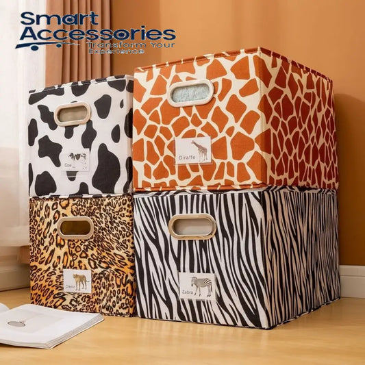 Multifunctional Animal Pattern Cloth Storage Box