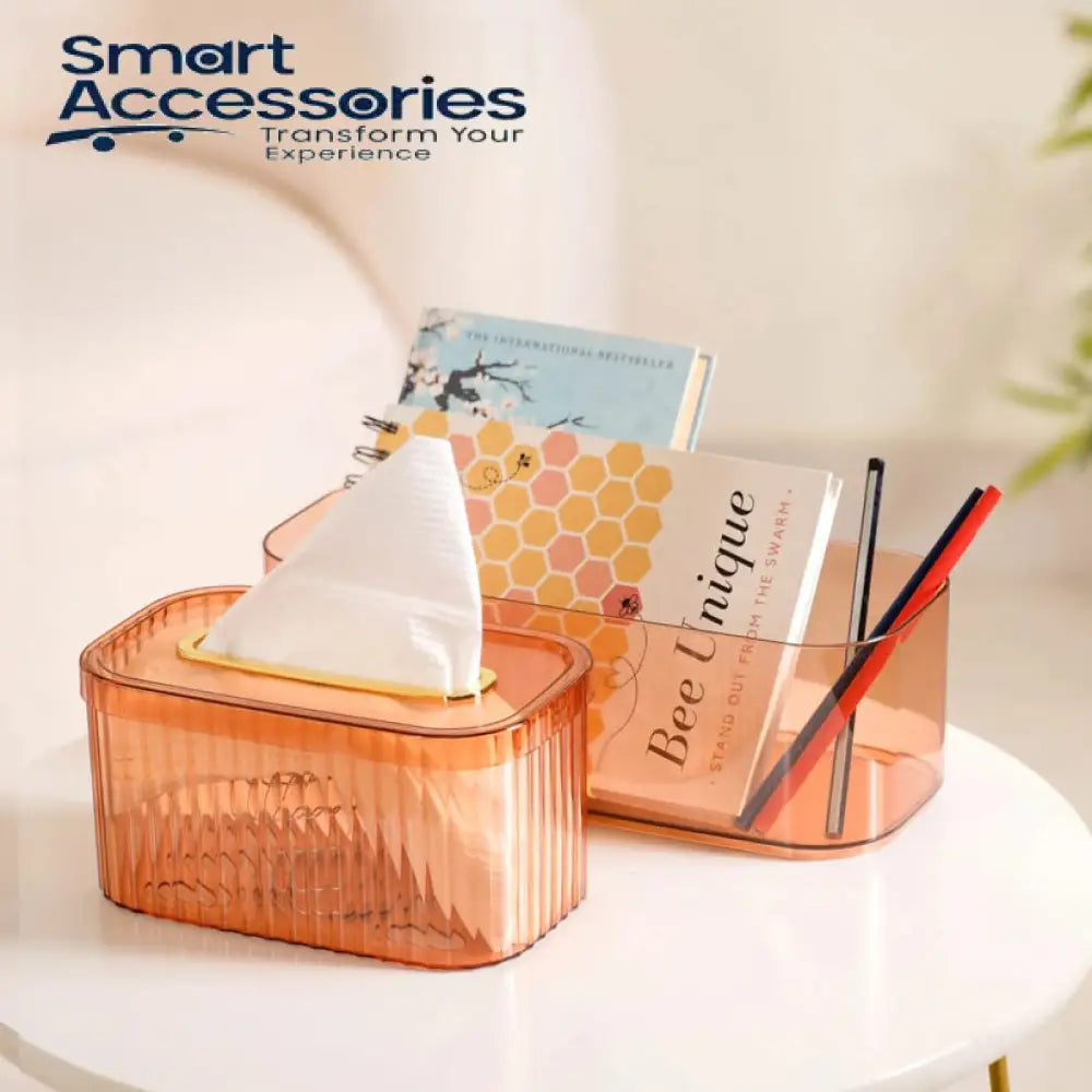 Multifunctional Desktop Tissue Box