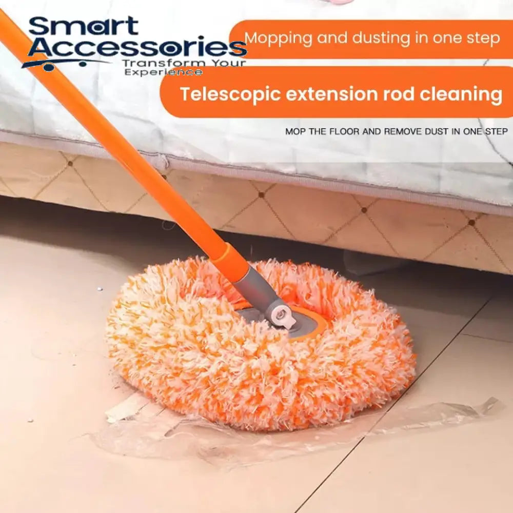 Multifunctional Extendable Wall Cleaning Mop 360°Rotatable Adjustable