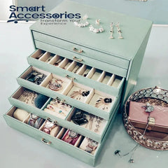 Multilayer 5 Drawer Jewelery Organizer