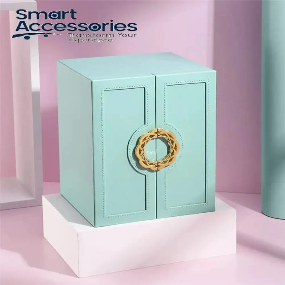 Multilayer Leather Drawer Jewelery Organiser