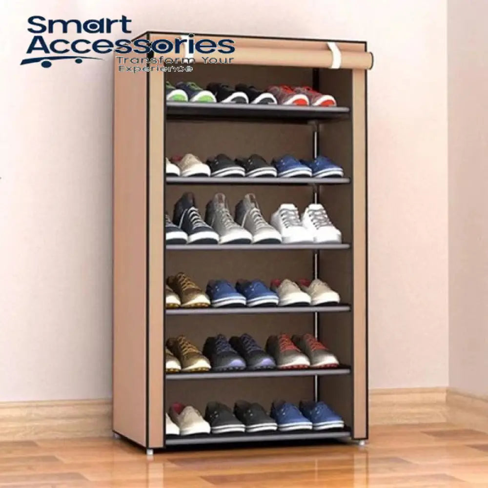 Multilayer Shoe Cabinet Shoe Rack Oxford Shoes Shelves – Smart ...