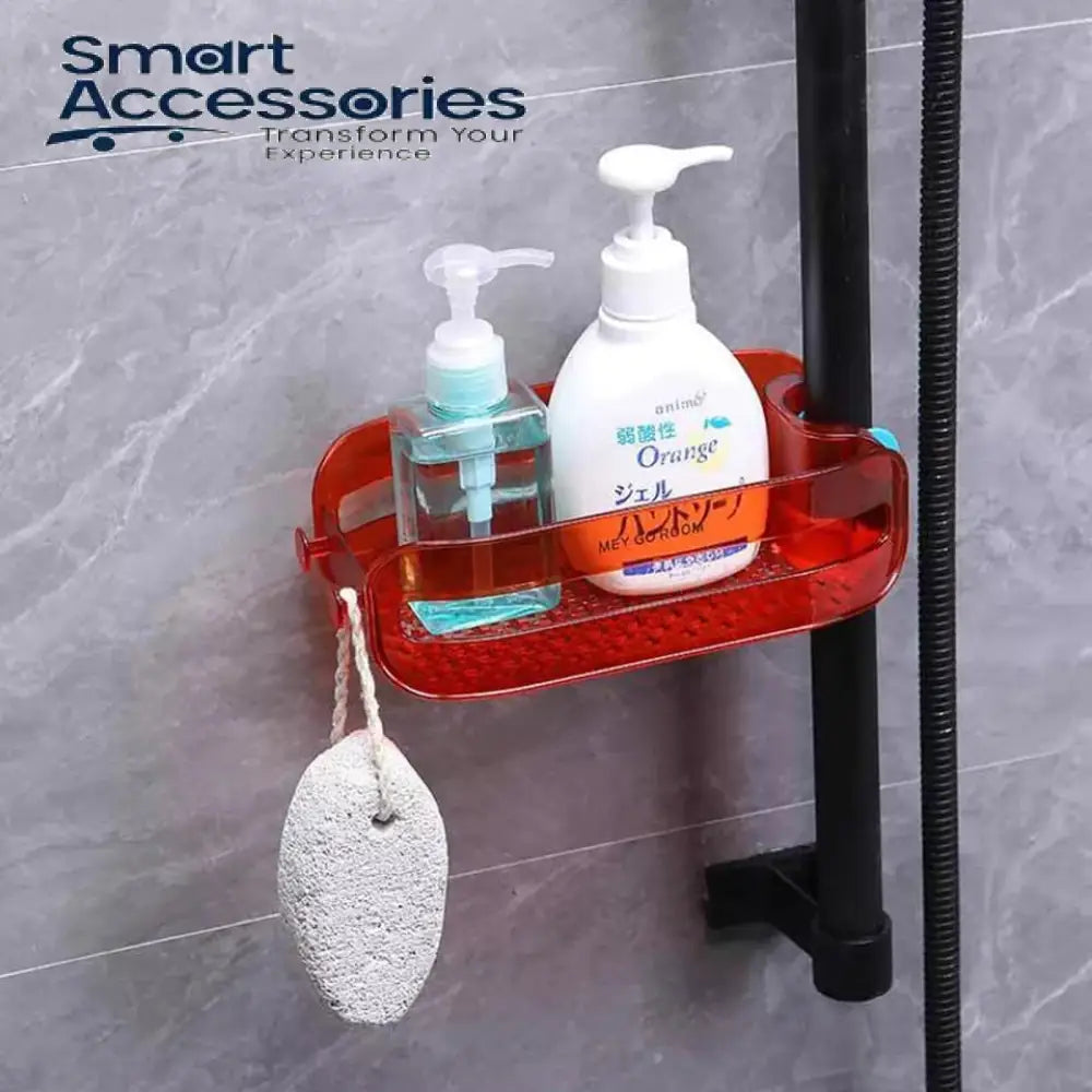 New 2 In 1 Home Sink Organizer Plastic Detachable Hanging Faucet Drain Rack