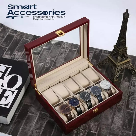 New Luxury Wooden Watch Box (Premium Quality)