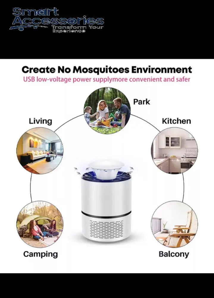 New Strong Electric Repellent Usb Anti Mosquito Trap Led.