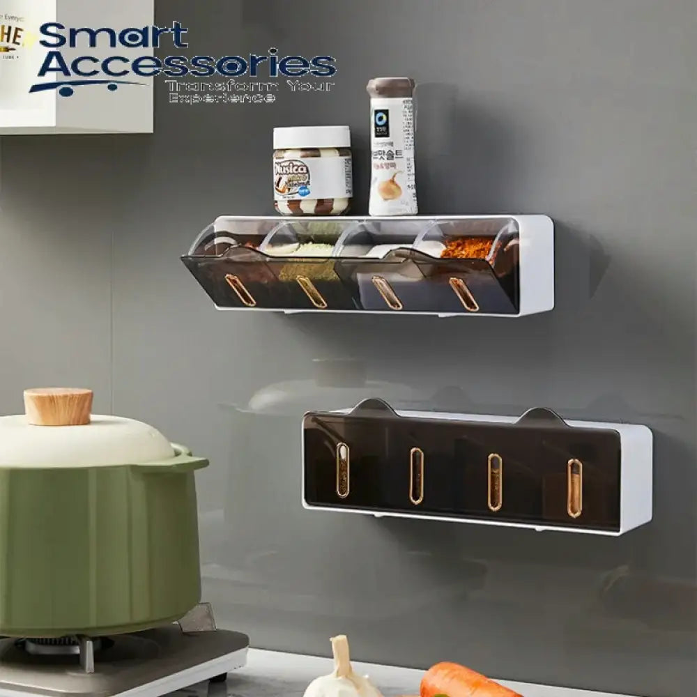 New Wall Mounted Spice Storage Rack