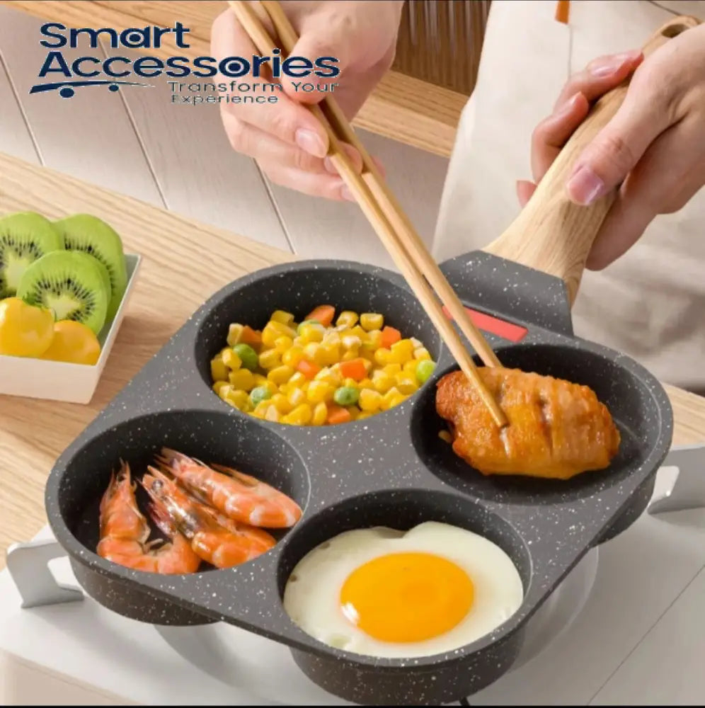 Nonstick Four Portion Frying Pan