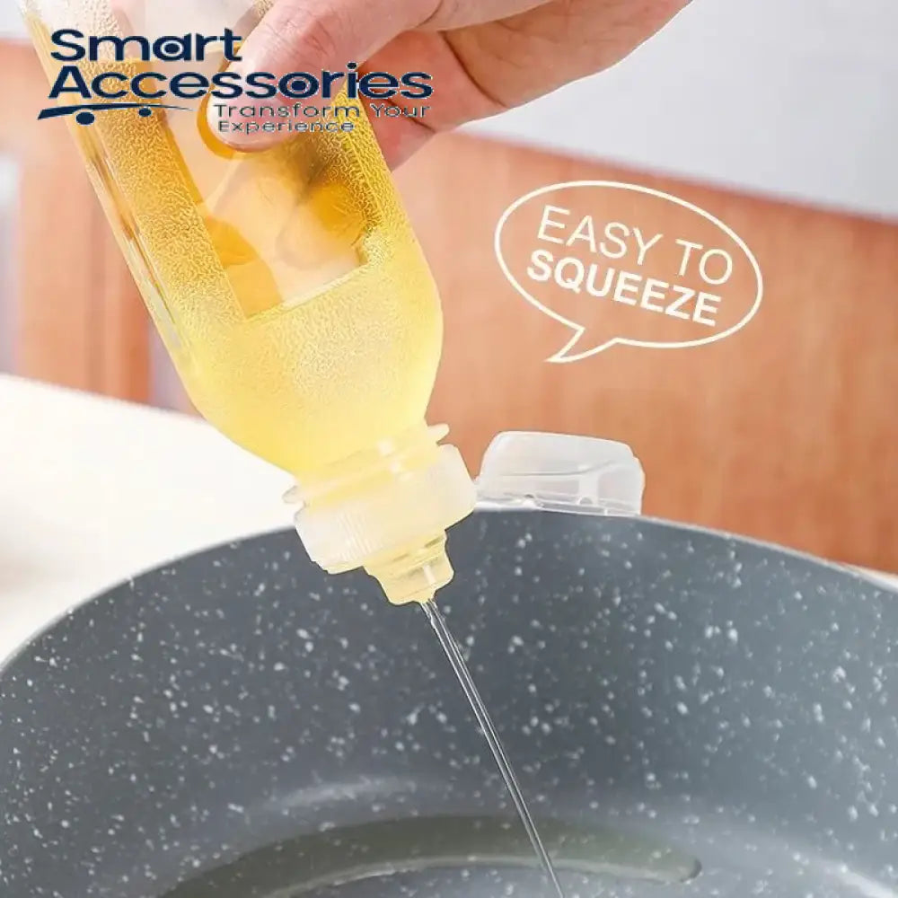 Oil Bottle Squeeze Pot Household Cooking Special Oils Spray Ketchup Bottles