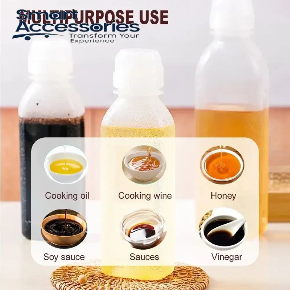 Oil Bottle Squeeze Pot Household Cooking Special Oils Spray Ketchup Bottles