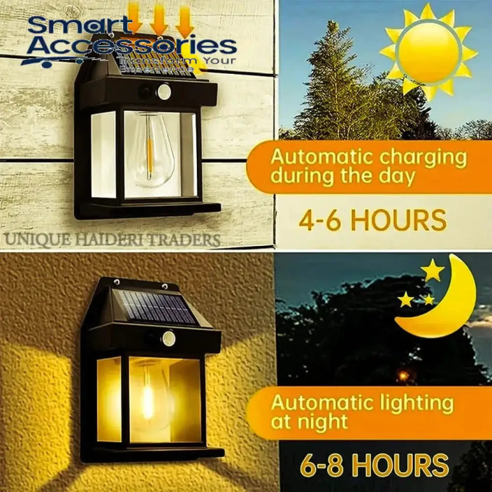 Outdoor Solar Wall Lamp