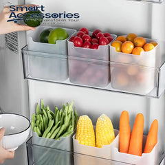 Pack Of 4 Refrigerator Food Storage Boxes